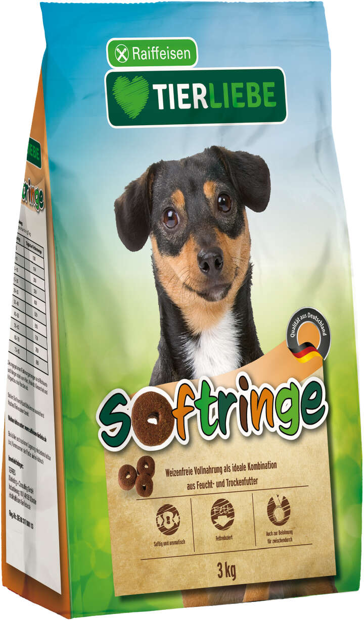 TIERLIEBE Hunde-Trockenfutter Softringe